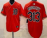 Men's Detroit Tigers #313 Motor City Orange Limited Jersey,baseball caps,new era cap wholesale,wholesale hats