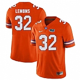 Men's Florida Gators #32 Adarius Lemons Orange Player Performance Jersey Dzhi,baseball caps,new era cap wholesale,wholesale hats