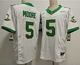 Men's Oregon Ducks #5 Dakorien Moore White FUSE College Jersey,baseball caps,new era cap wholesale,wholesale hats