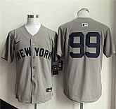 Men's New York Yankees #99 Aaron Judge Grey 2026 Limited Stitched Jersey,baseball caps,new era cap wholesale,wholesale hats
