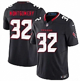 Men's Houston Texans #32 David Montgomery Navy 2nd Alternate 2026 F.U.S.E. Vapor Limited Stitched Jersey Dzhi,baseball caps,new era cap wholesale,wholesale hats