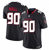 Men's Houston Texans #90 Logan Hall Navy 2nd Alternate 2026 F.U.S.E. Vapor Limited Stitched Jersey Dzhi,baseball caps,new era cap wholesale,wholesale hats