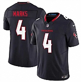 Men's Houston Texans #4 Woody Marks Navy 2nd Alternate 2026 F.U.S.E. Vapor Limited Stitched Jersey Dzhi,baseball caps,new era cap wholesale,wholesale hats