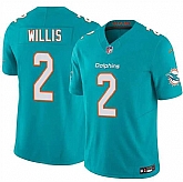 Men's Miami Dolphins #2 Malik Willis Aqua 2026 F.U.S.E. Vapor Limited Stitched Jersey Dzhi,baseball caps,new era cap wholesale,wholesale hats