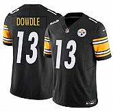 Men's Pittsburgh Steelers #13 Rico Dowdle Black 2025 F.U.S.E. Vapor Limited Stitched Jersey Dzhi,baseball caps,new era cap wholesale,wholesale hats