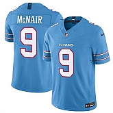 Men's Tennessee Titans #9 Steve McNair Light Blue 2026 F.U.S.E. Vapor Limited Stitched Jersey Dzhi,baseball caps,new era cap wholesale,wholesale hats