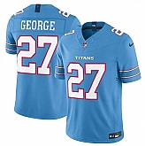 Men's Tennessee Titans #27 Eddie George Light Blue 2026 F.U.S.E. Vapor Limited Stitched Jersey Dzhi,baseball caps,new era cap wholesale,wholesale hats