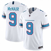 Men's Tennessee Titans #9 Steve McNair White 2026 F.U.S.E. Vapor Limited Stitched Jersey Dzhi,baseball caps,new era cap wholesale,wholesale hats