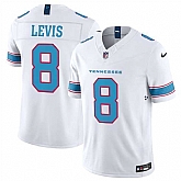 Men's Tennessee Titans #8 Will Levis White 2026 F.U.S.E. Vapor Limited Stitched Jersey Dzhi,baseball caps,new era cap wholesale,wholesale hats