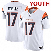 Youth Denver broncos #17 Jaylen Waddle white 2026 f.u.s.e vapor untouchable limited stitched jersey Dzhi,baseball caps,new era cap wholesale,wholesale hats