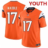 Youth Denver broncos #17 Jaylen Waddle orange 2026 f.u.s.e. vapor limited stitched jersey Dzhi,baseball caps,new era cap wholesale,wholesale hats