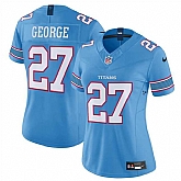 Women's Tennessee Titans #27 Eddie George Light Blue 2026 F.U.S.E. Vapor Limited Stitched Jersey Dzhi,baseball caps,new era cap wholesale,wholesale hats