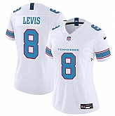 Women's Tennessee Titans #8 Will Levis White 2026 F.U.S.E. Vapor Limited Stitched Jersey Dzhi,baseball caps,new era cap wholesale,wholesale hats