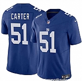 Youth New York Giants #51 Abdul Carter Blue 2025 Draft F.U.S.E. Vapor Untouchable Limited Stitched Jersey Dzhi,baseball caps,new era cap wholesale,wholesale hats
