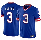 Men & Women & Youth New York Giants #3 Abdul Carter Blue 2026 Classic Vapor Untouchable Limited Stitched Jersey,baseball caps,new era cap wholesale,wholesale hats