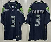 Men's Seattle Seahawks #3 Nick Emmanwori Limited Navy Vapor Jersey,baseball caps,new era cap wholesale,wholesale hats