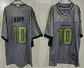 Men's Seattle Seahawks #10 Cooper Kupp Limited Gray Rivalries Vapor Jersey,baseball caps,new era cap wholesale,wholesale hats