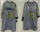 Men's Seattle Seahawks #14 Sam Darnold Limited Gray Rivalries Vapor Jersey,baseball caps,new era cap wholesale,wholesale hats