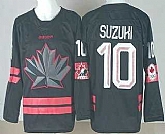 Men's Canada #10 Nick Suzuki Black 2026 Olympics Stitched Jersey,baseball caps,new era cap wholesale,wholesale hats