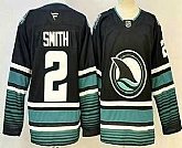 Men's San Jose Sharks #2 Will Smith Black Stitched Jersey,baseball caps,new era cap wholesale,wholesale hats
