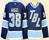 Men's Tampa Bay Lightning #38 Brandon Hagel Blue 2026 Stadium Series Stitched Jersey,baseball caps,new era cap wholesale,wholesale hats