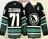 Youth San Jose Sharks #71 macklin celebrini black Stitched Jersey,baseball caps,new era cap wholesale,wholesale hats
