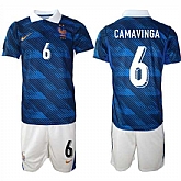 Men's France #6 CAMAVINGA National Team FIFA x World Cup 2026 Home On Field Jersey,baseball caps,new era cap wholesale,wholesale hats