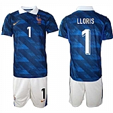 Men's France #1 LLORIS National Team FIFA x World Cup 2026 Home On Field Jersey,baseball caps,new era cap wholesale,wholesale hats