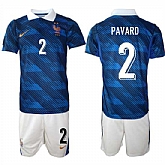 Men's France #2 PAVARD National Team FIFA x World Cup 2026 Home On Field Jersey,baseball caps,new era cap wholesale,wholesale hats