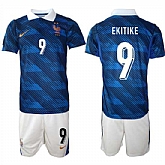 Men's France #9 EKITIKE National Team FIFA x World Cup 2026 Home On Field Jersey,baseball caps,new era cap wholesale,wholesale hats