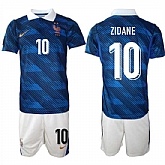 Men's France #10 ZIDANE National Team FIFA x World Cup 2026 Home On Field Jersey,baseball caps,new era cap wholesale,wholesale hats