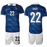 Men's France #22 THEO National Team FIFA x World Cup 2026 Home On Field Jersey,baseball caps,new era cap wholesale,wholesale hats