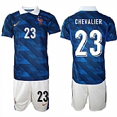 Men's France #23 CHEVALIER National Team FIFA x World Cup 2026 Home On Field Jersey,baseball caps,new era cap wholesale,wholesale hats