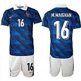 Men's France #16 M.MAIGNAN National Team FIFA x World Cup 2026 Home On Field Jersey,baseball caps,new era cap wholesale,wholesale hats