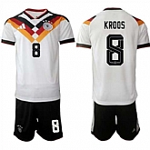 Men's Germany #8 KROOS National Team FIFA x World Cup 2026 Home White On Field Jersey,baseball caps,new era cap wholesale,wholesale hats