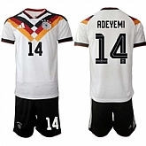 Men's Germany #14 ADEYEMI National Team FIFA x World Cup 2026 Home White On Field Jersey,baseball caps,new era cap wholesale,wholesale hats