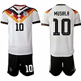 Men's Germany #10 MUSIALA National Team FIFA x World Cup 2026 Home White On Field Jersey,baseball caps,new era cap wholesale,wholesale hats