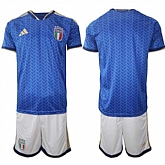 Men's Italy Blank National Team FIFA x World Cup 2026 Home Blue On Field Jerseys,baseball caps,new era cap wholesale,wholesale hats