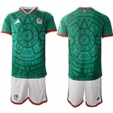 Men's Mexico Blank National Team FIFA x World Cup 2026 Home Green On Field Jersey,baseball caps,new era cap wholesale,wholesale hats