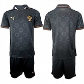 Men's Portugal Blank National Team FIFA x World Cup 2026 Away Gray On Eusebio special edition Jersey,baseball caps,new era cap wholesale,wholesale hats
