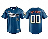 Men's Milwaukee Brewers Custom Mineral Blue 2026 City Connect Stadium Stitched Stitched Baseball Jersey,baseball caps,new era cap wholesale,wholesale hats