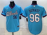 Men's Atlanta Braves #96 OutKast Powder Blue 2026 City Connect Stadium Stitched Jersey,baseball caps,new era cap wholesale,wholesale hats