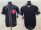 Men's Chicago Cubs Blank 2026 Fashion Replica Black Out Stitched Jersey,baseball caps,new era cap wholesale,wholesale hats