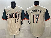 Men's Baltimore Orioles #17 Colton Cowser Natural 2026 City Connect Stadium Stitched Jersey,baseball caps,new era cap wholesale,wholesale hats