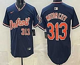 Men's Detroit Tigers #313 Motor City Navy 2026 Alternate Vapor Premier Limited Stitched Jersey,baseball caps,new era cap wholesale,wholesale hats