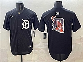 Men's Detroit Tigers Team Big Logo Limited Stitched Jersey,baseball caps,new era cap wholesale,wholesale hats