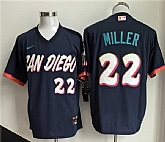 Men's San Diego Padres #22 Mason Miller Obsidian 2026 City Connect Stadium Stitched Baseball Jersey,baseball caps,new era cap wholesale,wholesale hats