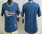 Youth Milwaukee Brewers Blank Blue 2026 City Connect Stadium Jersey,baseball caps,new era cap wholesale,wholesale hats