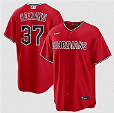Men's Cleveland Guardians #37 Travis Bazzana Red Alternate Limited Stitched Jersey Dzhi,baseball caps,new era cap wholesale,wholesale hats