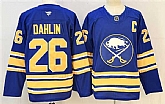 Men's Buffalo Sabres #26 Rasmus Dahlin Blue 2024-25 With C Patch Stitched Jersey,baseball caps,new era cap wholesale,wholesale hats